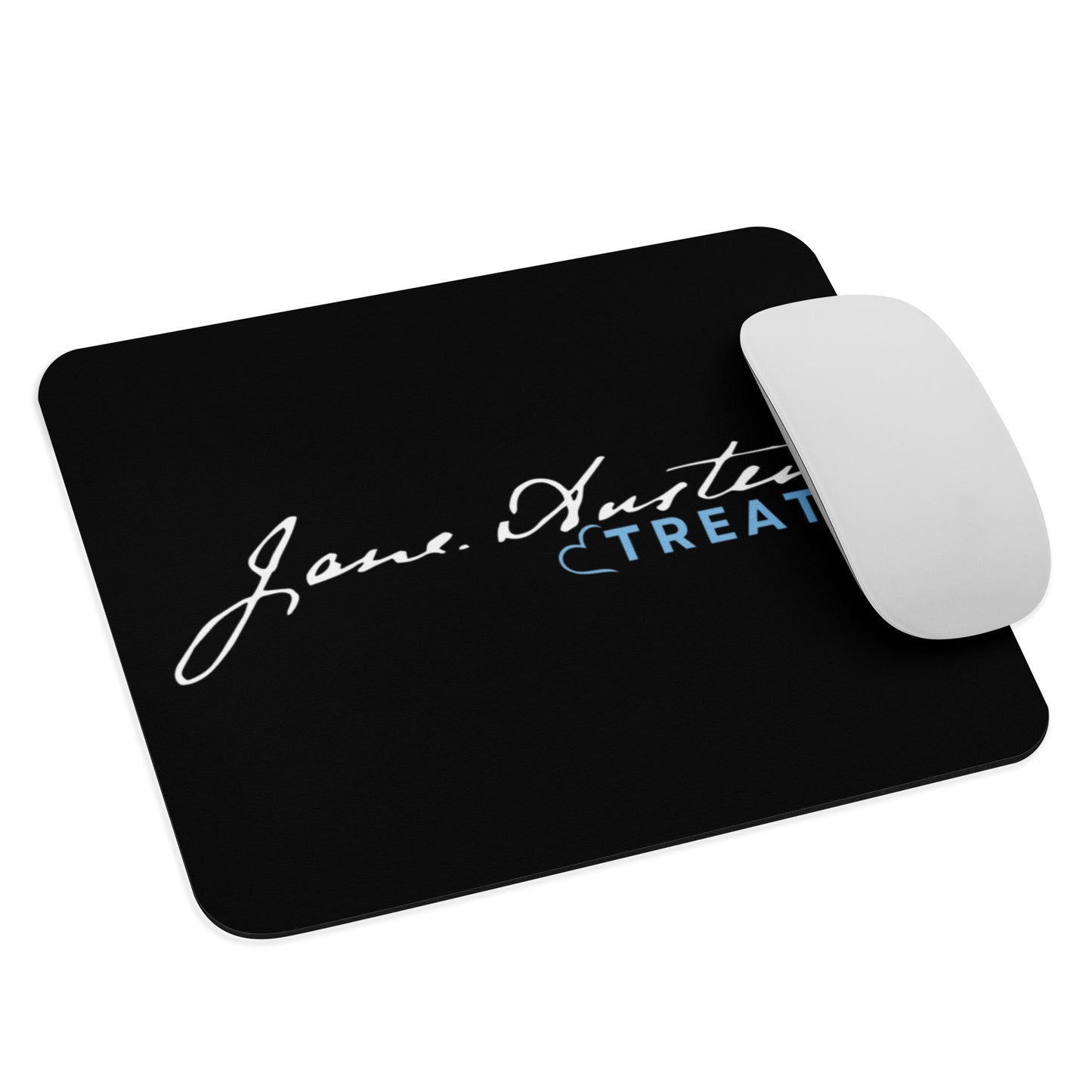 JANE AUSTEN TREATS LOGO Mouse Pad | Jane Austen Treats