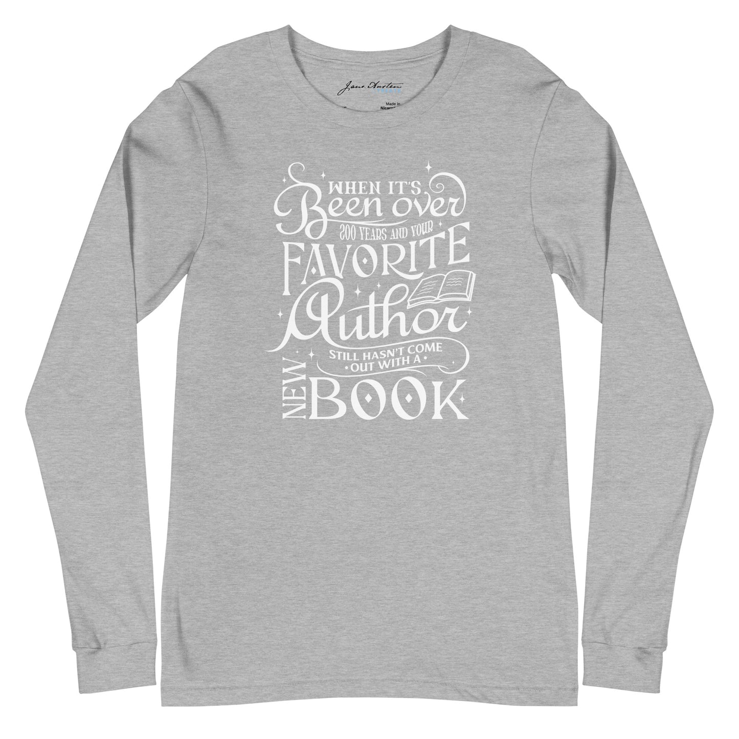 FAVORITE AUTHOR Long Sleeve Tee | Jane Austen Treats