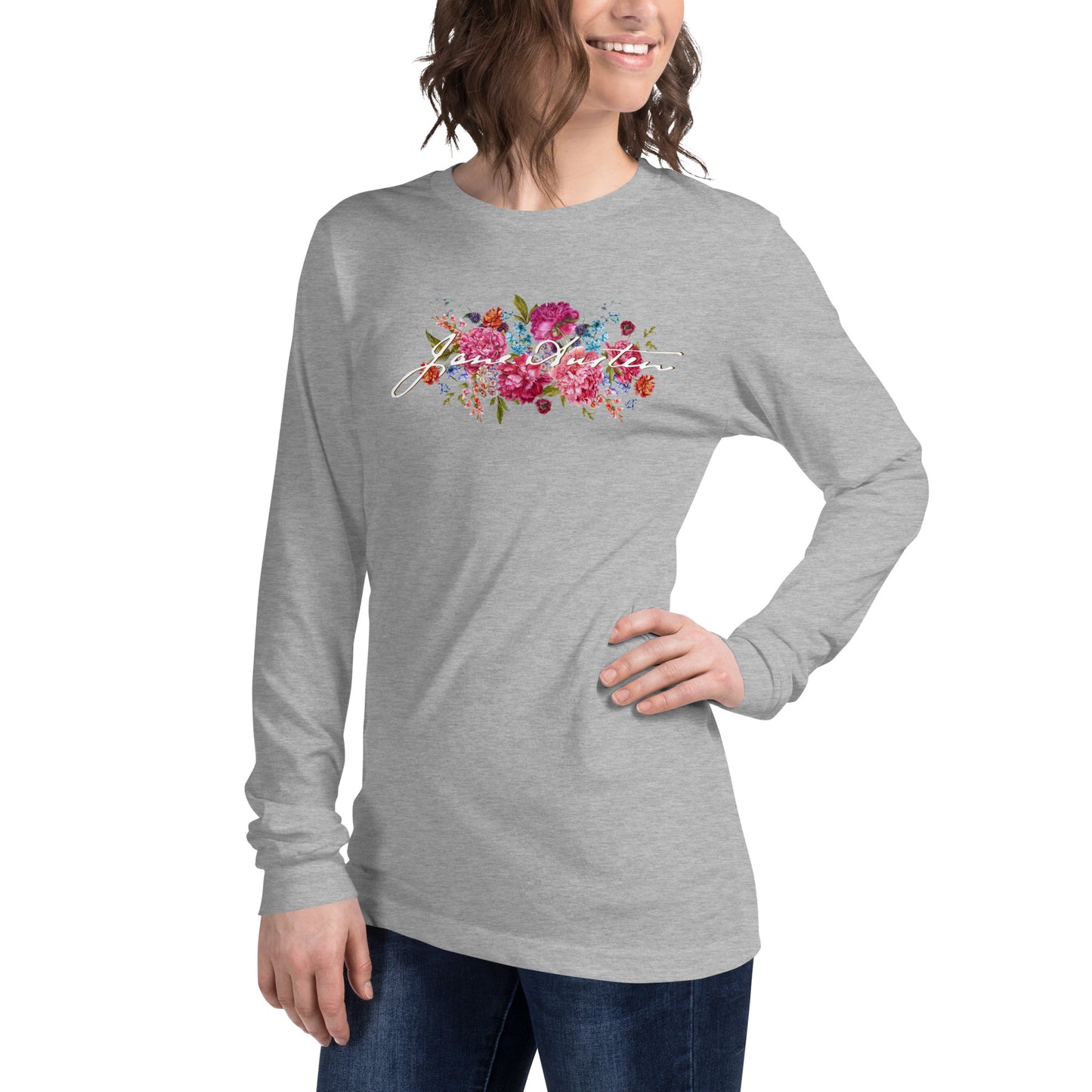 SIGNATURE FLORAL Long Sleeve Tee | Jane Austen Treats