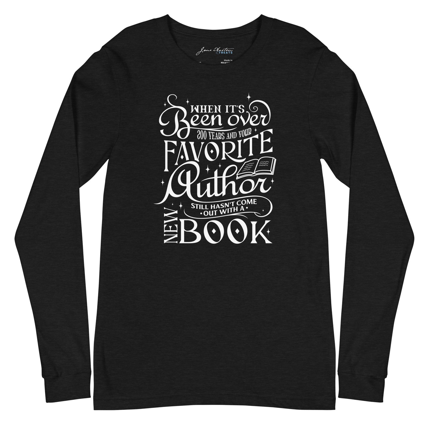 FAVORITE AUTHOR Long Sleeve Tee | Jane Austen Treats