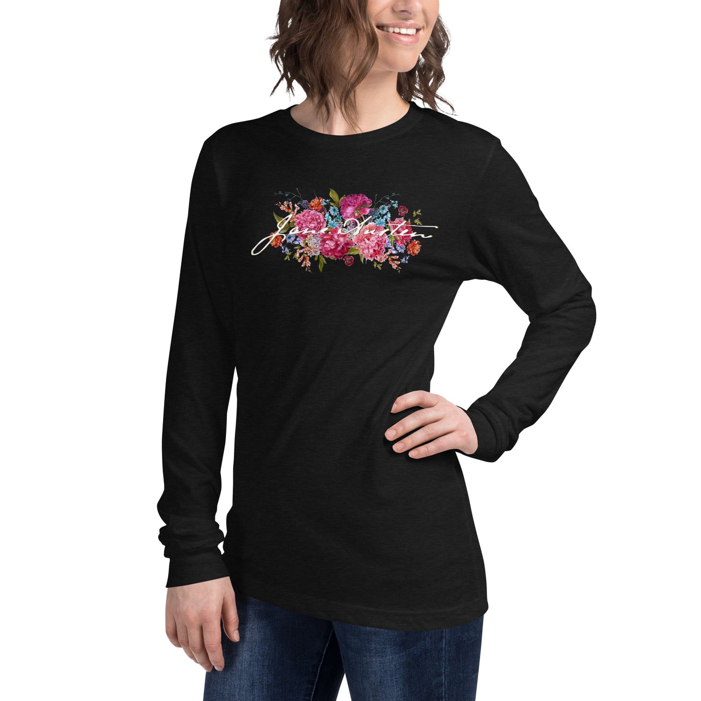 SIGNATURE FLORAL Long Sleeve Tee | Jane Austen Treats