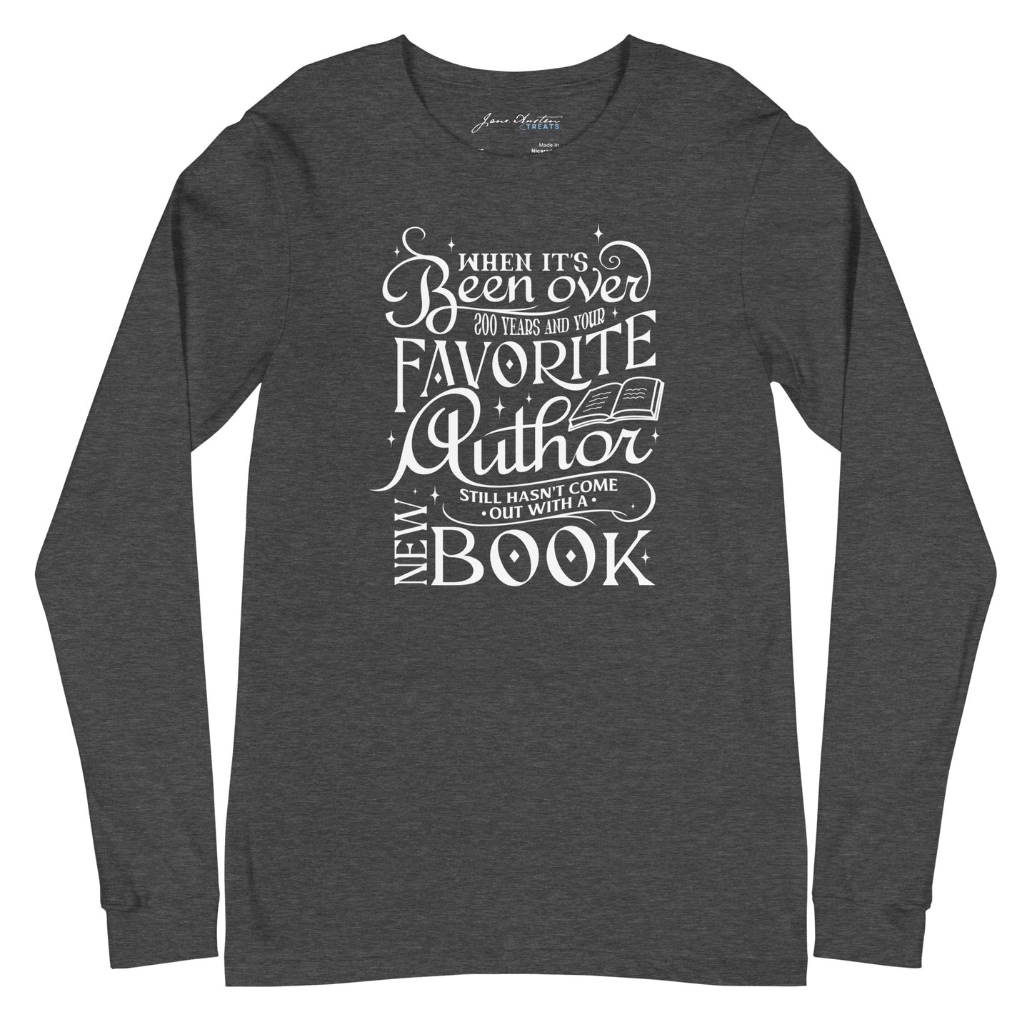 FAVORITE AUTHOR Long Sleeve Tee | Jane Austen Treats