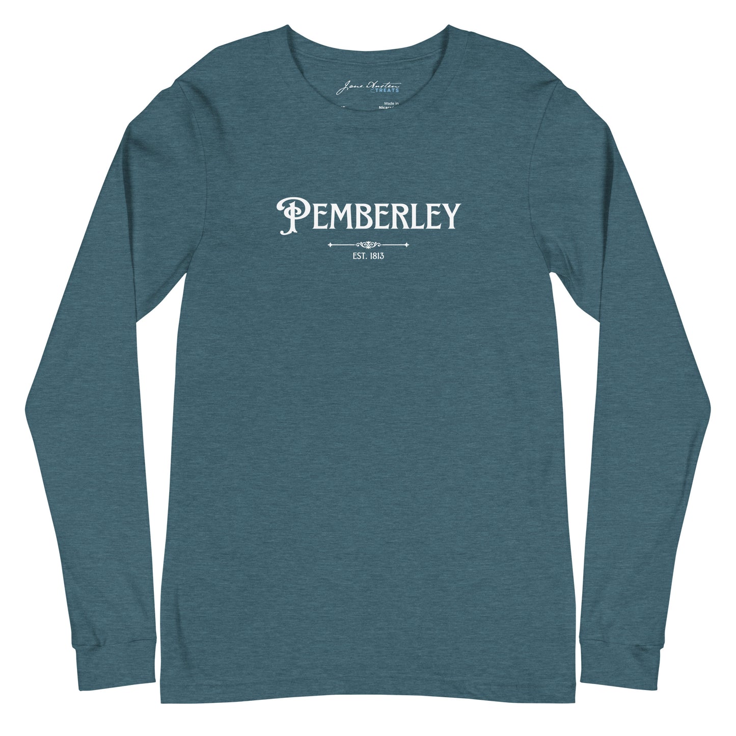 PEMBERLEY EST. 1913 Unisex Long Sleeve Tee | Jane Austen Treats