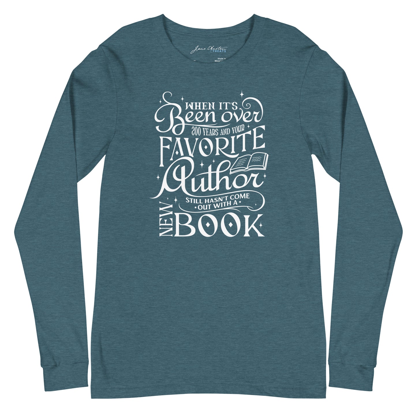 FAVORITE AUTHOR Long Sleeve Tee | Jane Austen Treats