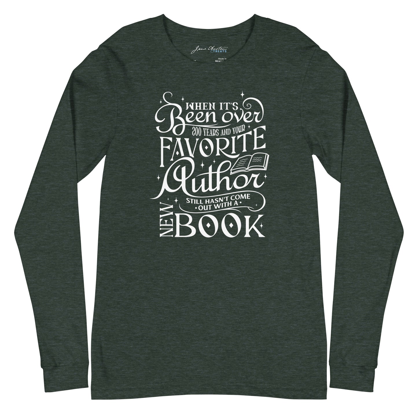 FAVORITE AUTHOR Long Sleeve Tee | Jane Austen Treats