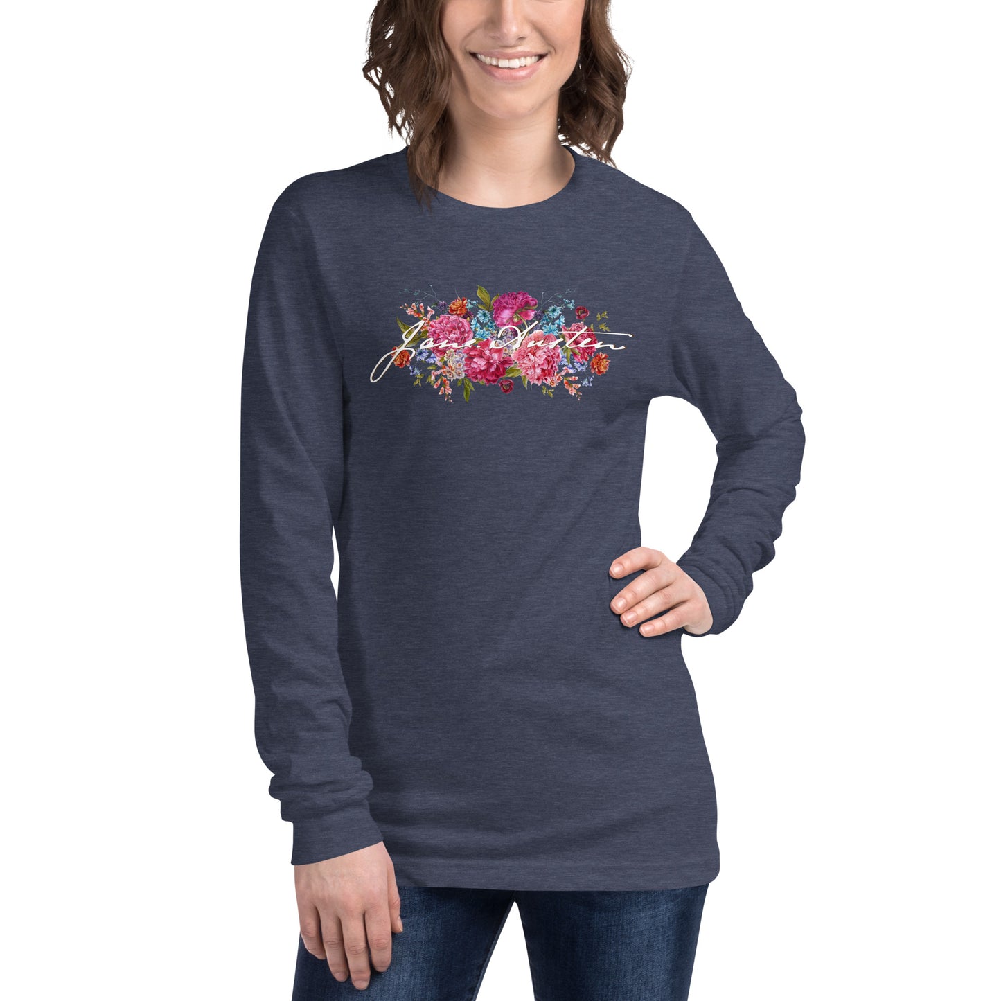 SIGNATURE FLORAL Long Sleeve Tee | Jane Austen Treats