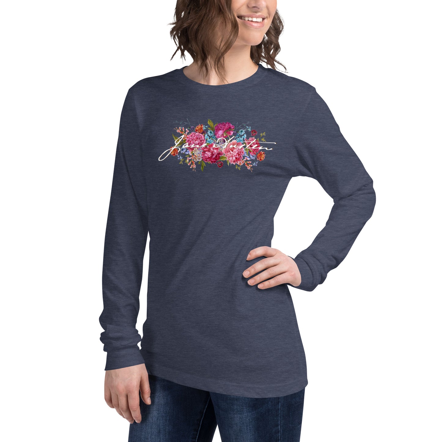 SIGNATURE FLORAL Long Sleeve Tee | Jane Austen Treats