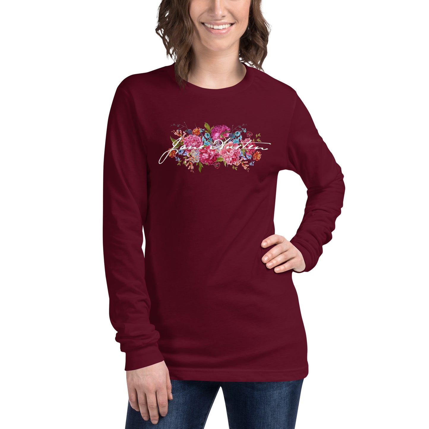 SIGNATURE FLORAL Long Sleeve Tee | Jane Austen Treats