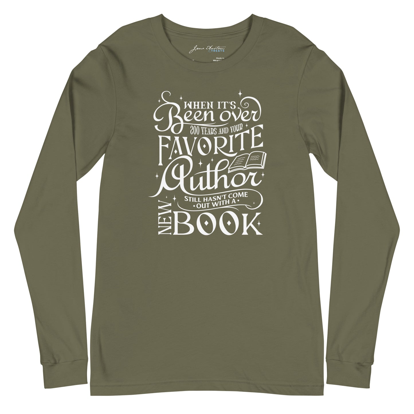 FAVORITE AUTHOR Long Sleeve Tee | Jane Austen Treats