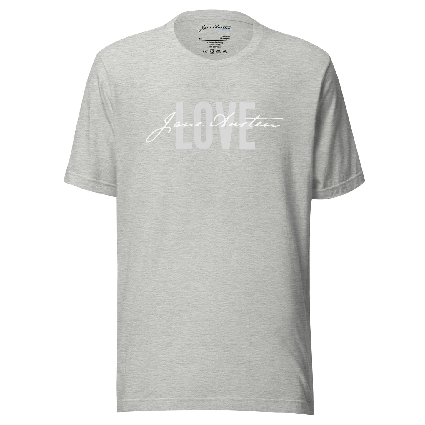 SIGNATURE LOVE Unisex T-Shirt | Jane Austen Treats