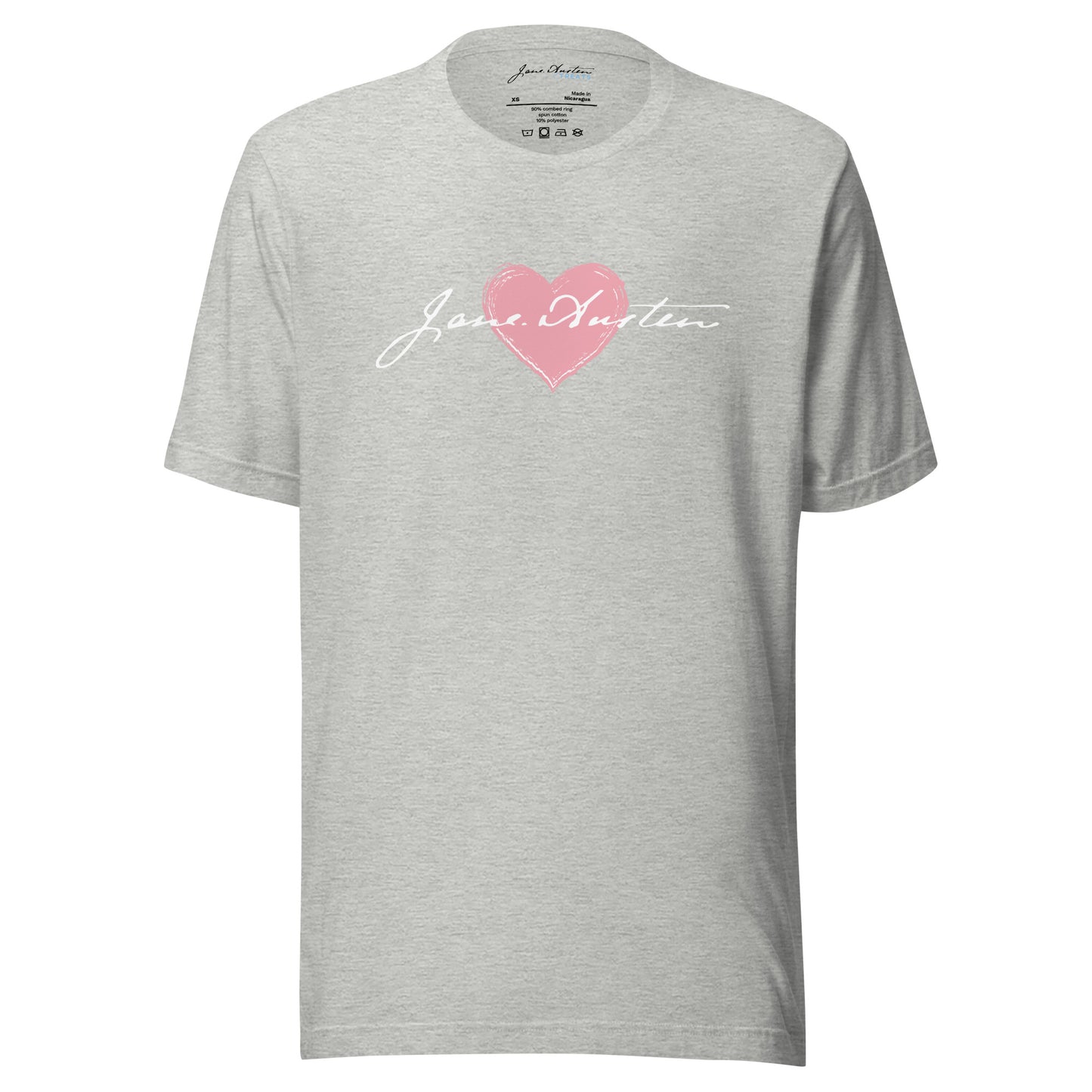 SIGNATURE HEART Unisex T-Shirt | Jane Austen Treats