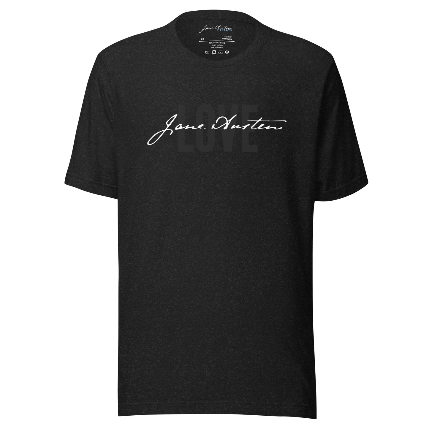 SIGNATURE LOVE Unisex T-Shirt | Jane Austen Treats