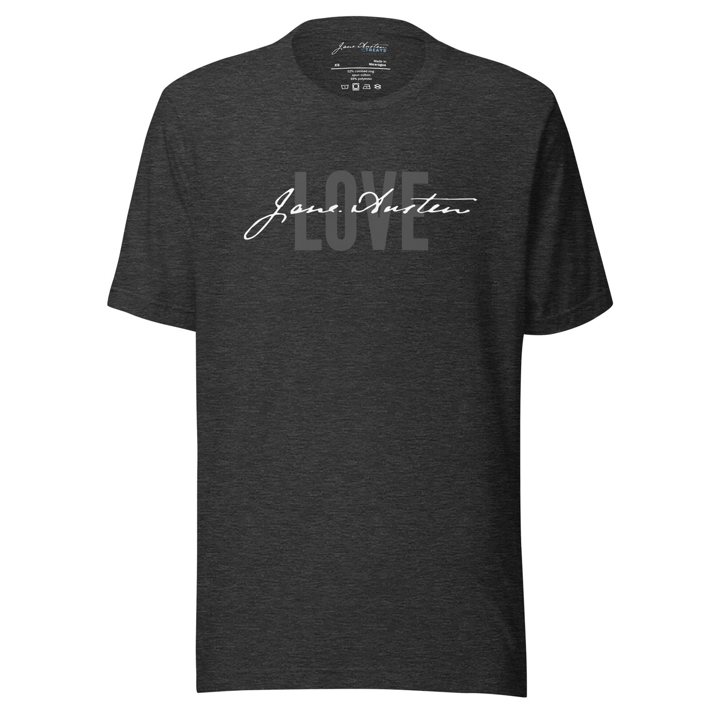 SIGNATURE LOVE Unisex T-Shirt | Jane Austen Treats