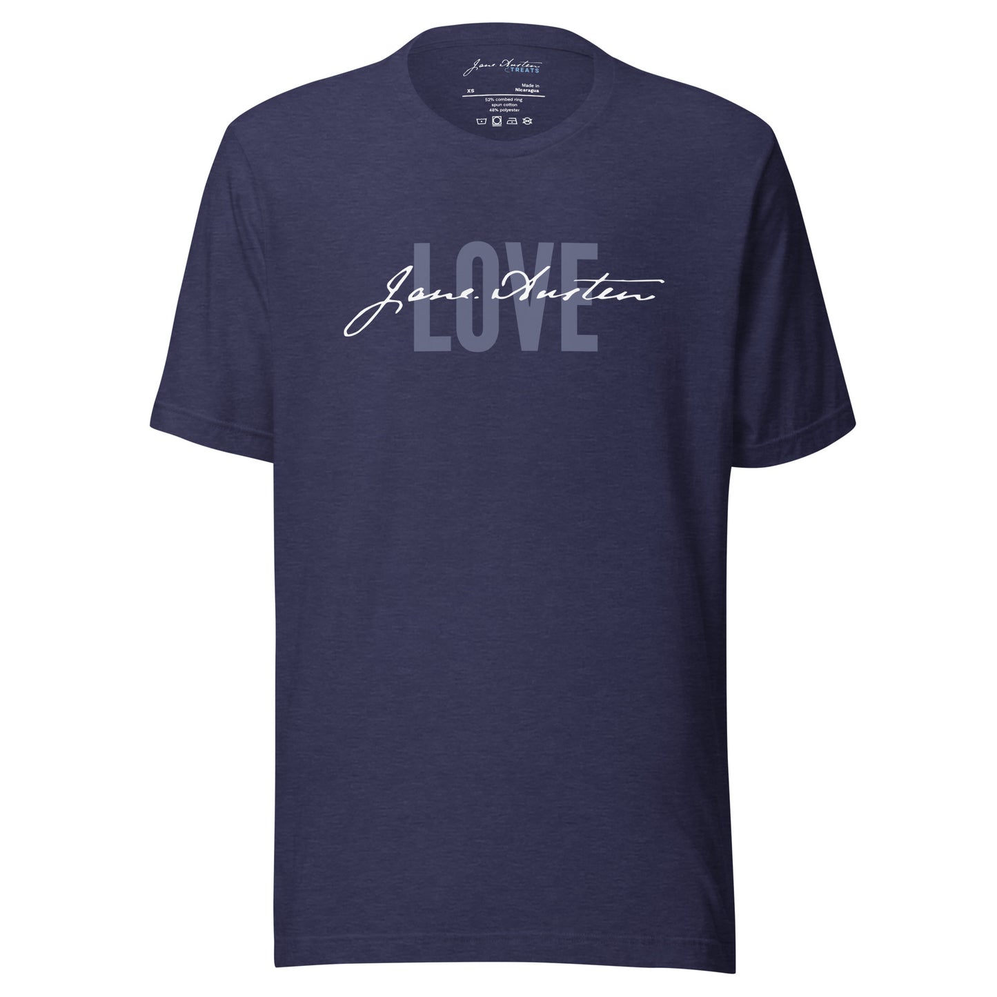 SIGNATURE LOVE Unisex T-Shirt | Jane Austen Treats