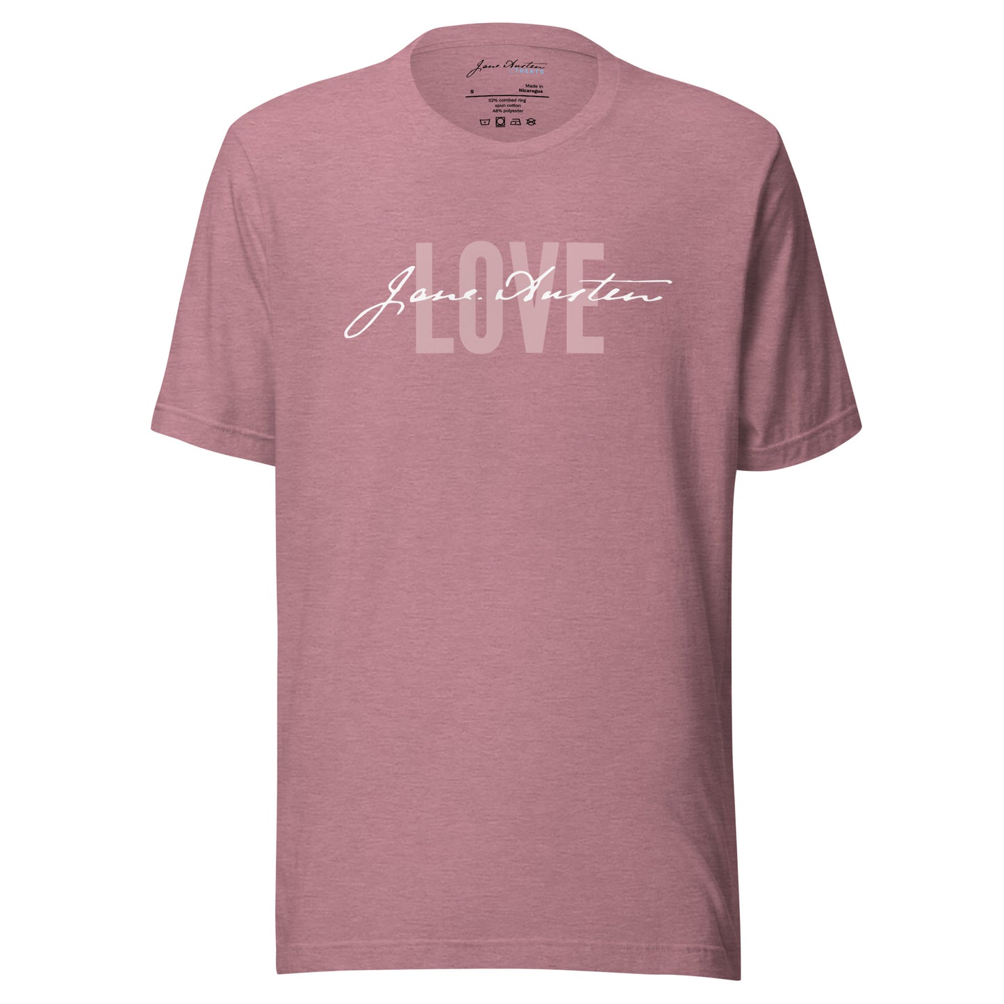 SIGNATURE LOVE Unisex T-Shirt | Jane Austen Treats