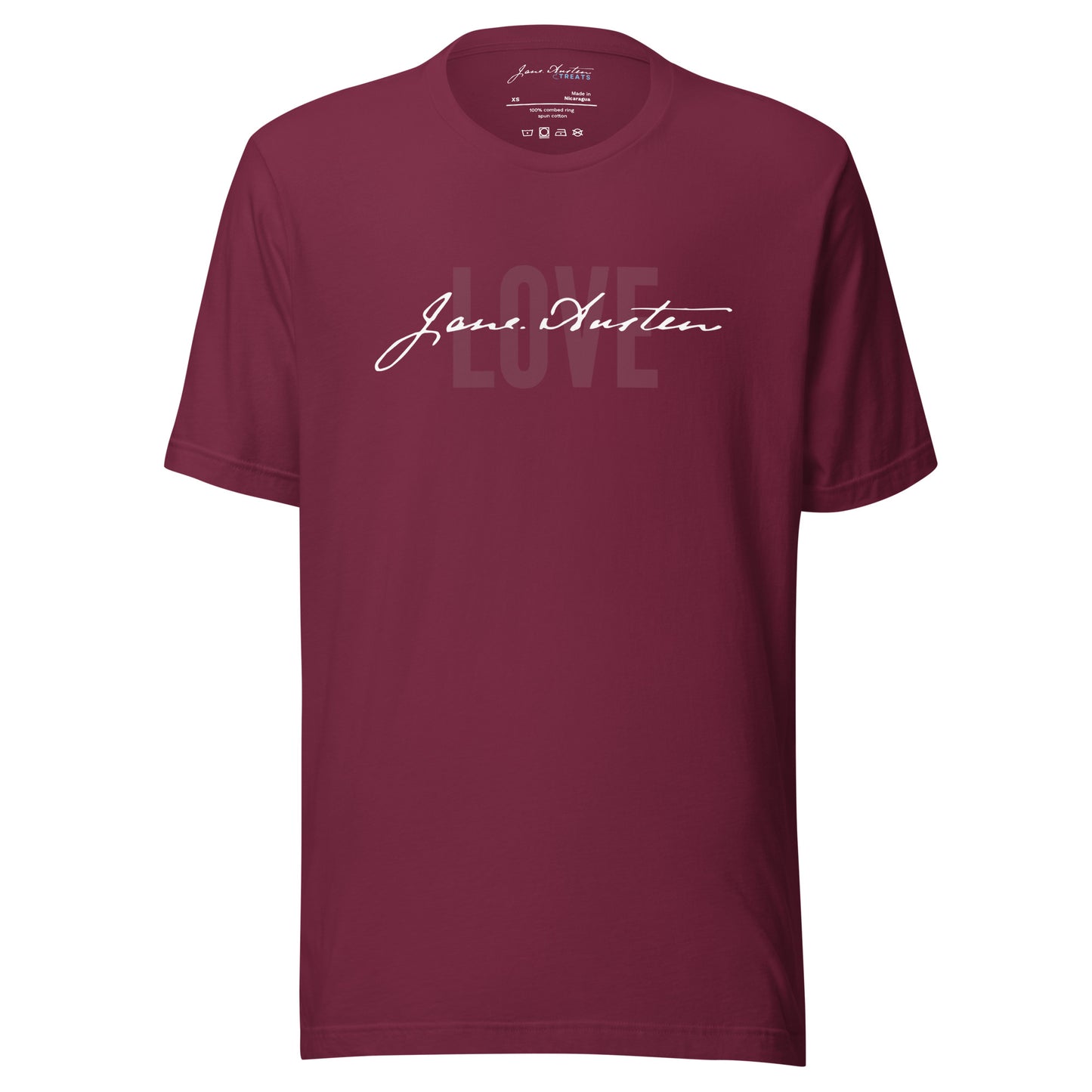 SIGNATURE LOVE Unisex T-Shirt | Jane Austen Treats