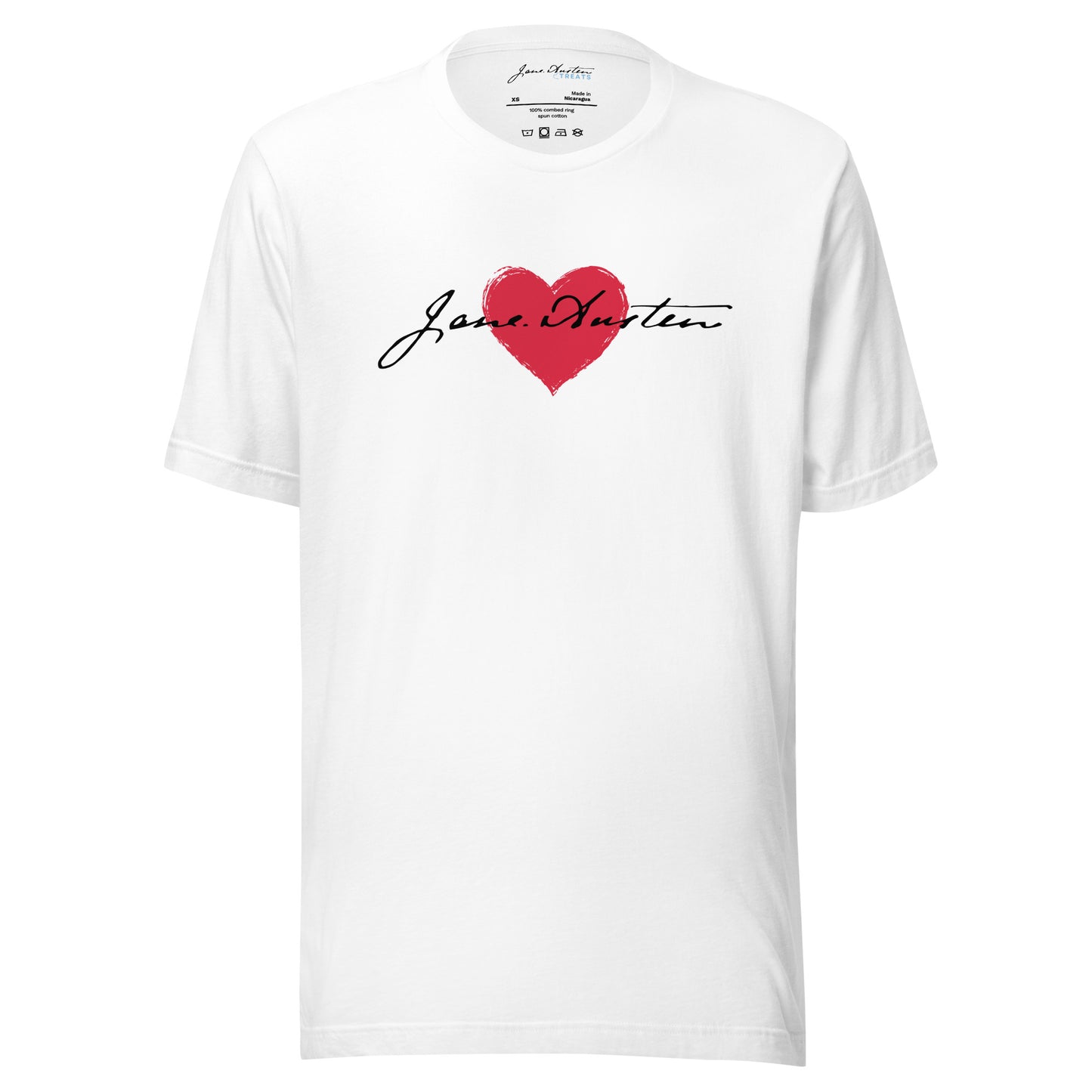 SIGNATURE HEART Unisex T-Shirt | Jane Austen Treats